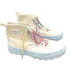🎉SALE🎉 VANS Sentry WC Pastel Marshmallow High Top Shoes‎ Women's 8.5 Men's 7